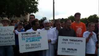 Aurora Municipal Building  Colorado muslim community come together in mourning July 20th Massacre