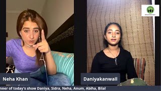 Daniya & Neha Khan Fight - Full Abuse Video Headphone Show