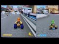 Mario Kart 8: Course 2 The Village Multiplayer Gameplay Footage (E3 2013 Wii U)