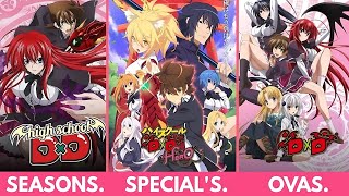 Best Order To Watch [  High School DxD ] Complete Series