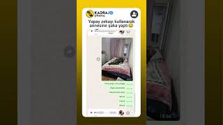 Yapay Zeka Ile Annesine Şaka Yapıyor