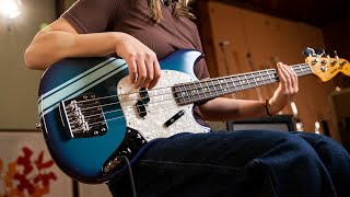 Fender Vintera II '70s Mustang Competition Bass | Demo and Overview with Tiana Ohara