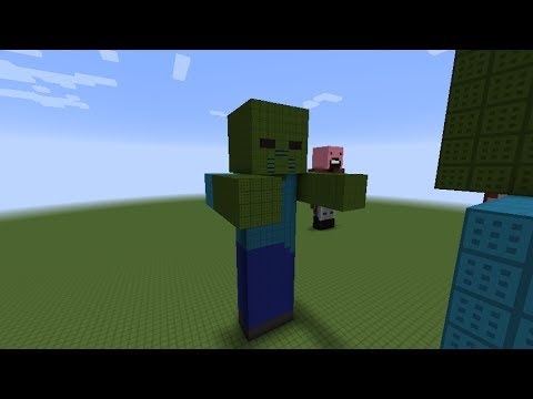 Minecraft как сделать зомби