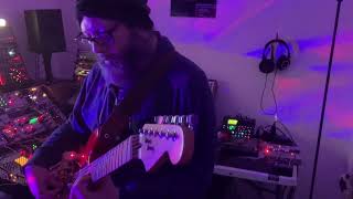 Modular Synth Microtonal Guitar W Gizmotron Sustaining Device Mimeophon, Malgorithm Mk2