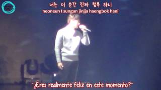 SUHO  - I want to fall in  love (사랑에 빠지고 싶다) (EXO-Love Concert) [ Sub Español /R