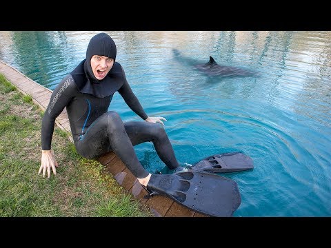 SCUBA DIVING IN POND FOR TREASURE!! (I FOUND IT!)