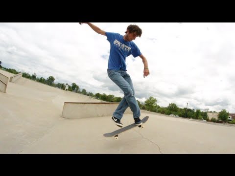 WTF?! Kickflip Pretzel Leg to Fakie!