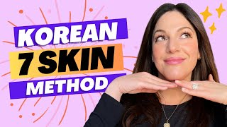 Korean Toner 7 Skin Method