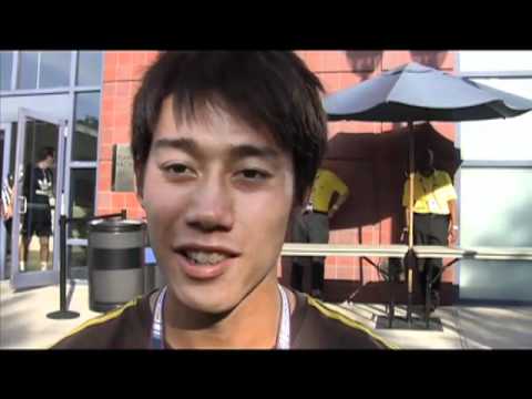 錦織圭 at the 2010 全米オープン- Wilson テニス