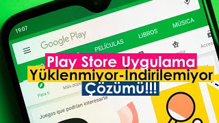 Play Store Uygulama Yüklenmiyor-İndirilemiyor Çözümü!!!