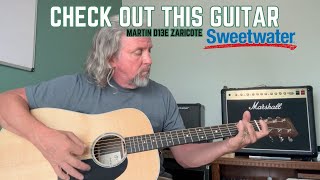 Martin Acoustic Electric Guitar Review D13E Unboxing Testing New Ziracote Guitar From Sweeer