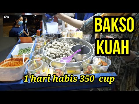 KULINER PEKANBARU ‼️SATU HARI BISA HABIS 350 CUP BAKSO KUAH ‼️BISNIS YANG MENJANJIKAN‼️