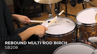 MEINL Stick & Brush Rebound Multi-Rod Birch SB208