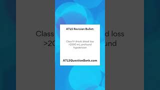 Advanced Trauma Life Support Atls Exam Revision Bullet