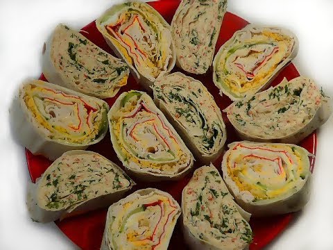 Закуска на Новый год 2018 из крабовых палочек. Пошаговый рецепт с фото Закуска на Новый год 2018 из крабовых палочек. Пошаговый рецепт с фото