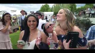 Kristen Henry With All The Fashion From Melbourne Cup At Thoroughbred Park 2017