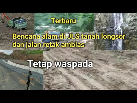 jalur lintas selatan terkini banyak yang longsor!! jls Tulungagung Trenggalek