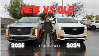 Cadillac Escalade 2025 Vs Cadillac Escalade 2024 En Sport Platinum