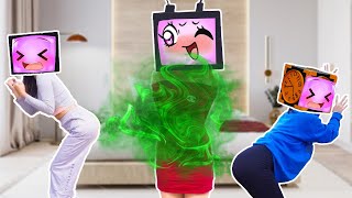 Skibidi Toilet 61 New Episodes - Tv Woman Become Spiderman Gwen - Skibidi Toilet Real Life