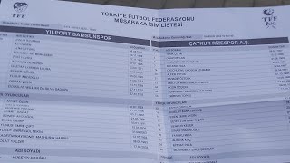 Samsunspor- Çaykur Rizespor Stattan Canlı Yayın
