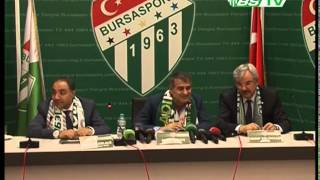 Şenol Güneş - Bursaspor Ile Sözleşme İmzaladı.. 29.05.2014