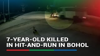 Watch: 7-Year-Old Killed In Hit-And-Run In Bohol