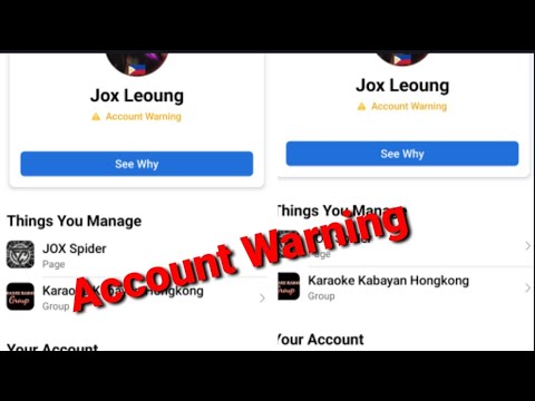 How to Remove Account Warning on Facebook profile/ How to Remove Account Warning on Facebook profile/