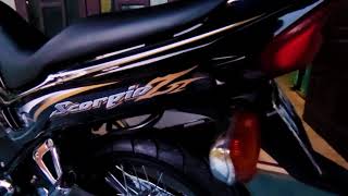 Scorpio Batik Hitam Modif Simple Mening