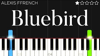 Alexis Ffrench - Bluebird | EASY Piano Tutorial