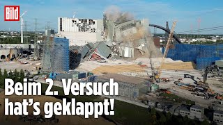 Hamburg Kohlekraftwerk Moorburg Gesprengt