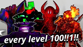 Winning With Every Level 100 Killer In Forsaken