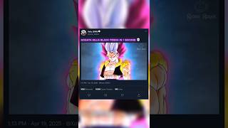 Gogeta Kills Black Frieza In 1 Second