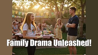 Stepmoms Shocking Kiss Family Drama Unfolds