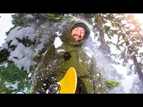 A WEEKEND *SNOWBOARDING* WITH BRAILLE!