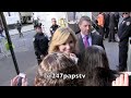 Demi Lovato and Simon Cowell at the Fox Upfronts in NYC