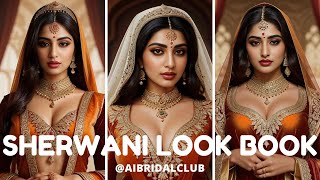 4K Ai Art Indian Lookbook Bridal Model Al Art Video