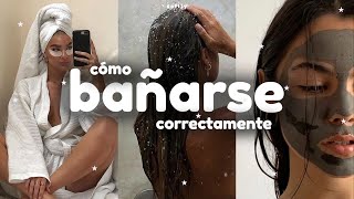 Cómo Bañarse Correctamente Gastando Poco Limpieza, Depilación, Exfoliación, Skincare Softly