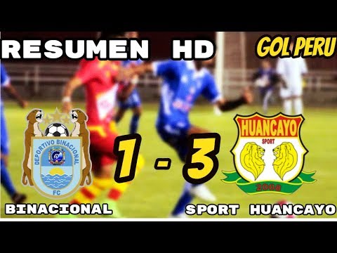 BINACIONAL VS SPORT HUANCAYO (1-3) Copa Movistar LIGA 1 RESUMEN OFICIAL