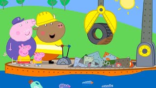 Cleaning Up The River Peppa Pig Official Full Episodes