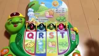 Qrstアメリカのおもちゃで英語のお勉強Vtechtouch & Teach Turtle
