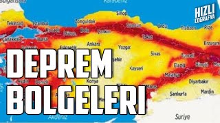 Fay Hatlari, Deprem Bölgeleri̇ Nereler - Tyt - Ayt Hizli Coğrafya