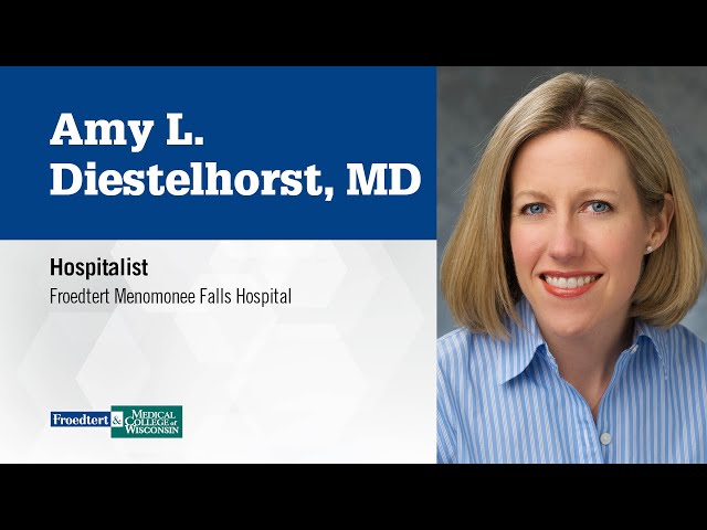 Watch Dr. Amy Diestelhorst, obstetrician/gynecologist on YouTube.