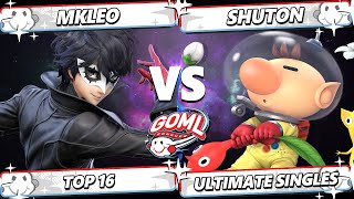 Goml 2025 - Mkleo Joker Vs. Shuton Olimar Smash Ultimate - Ssbu