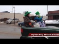 Charles City IA video: Charles City, IA St Patrick's Day Parade 2014