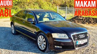 Pat Parasina Makam Arabasi Audi̇ A8 Long 3.0 Tdi 233Hp Quattro Tarttik Vi̇rajlarin Efendi̇si̇