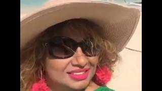 එනන එනන ලසසන වන ඩලන බච ඇවතDilani Abeywardana Is In Beach