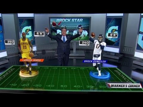 Brock Osweiler Lebron James Nfl Gameday Brock Osweiler Lebron James Nfl Gameday