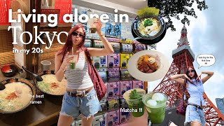 My First Solo Trip To Tokyo Life In My 20S, Living Alone, Matcha & What I Eat