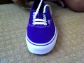 How to Bar Lace your Vans!!!