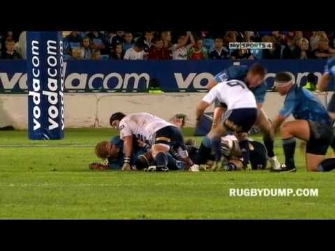 Bakkies Botha clearout on Dewaldt Duvenage